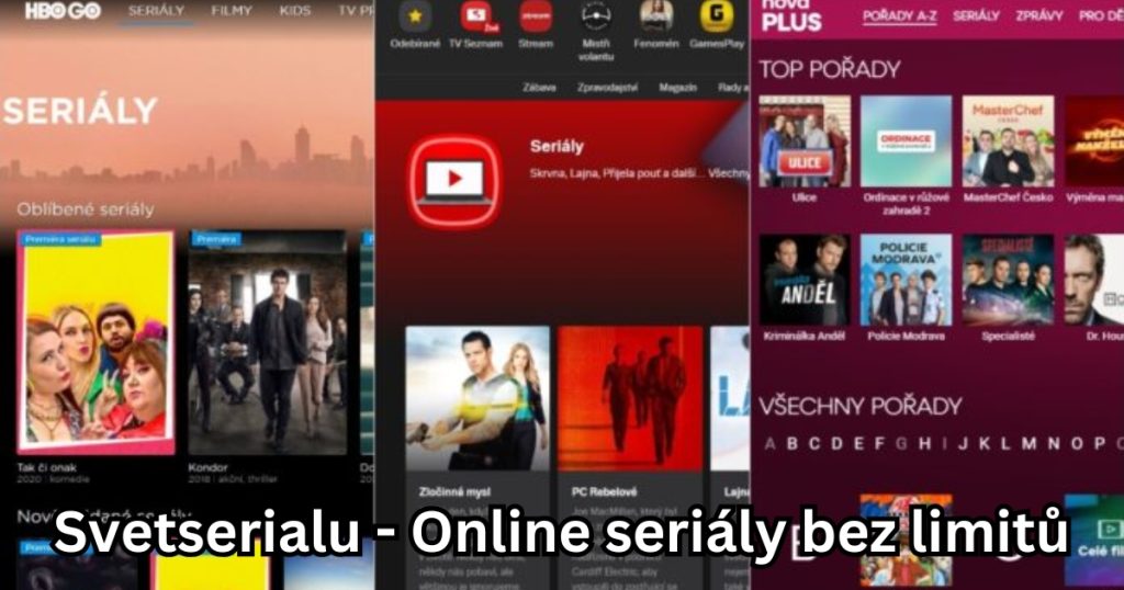 Svetserialu Online seriály bez limitů